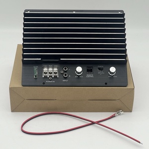 Nhà Máy giá chất lượng cao 120W RMS điện 12V Class D khuếch đại âm thanh ban <span class=keywords><strong>Mono</strong></span> kênh cho xe bass loa siêu trầm với Crossover - Product Image 6