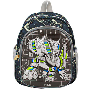 <span class=keywords><strong>Zaino</strong></span> Scolastico per Bambini all'Ingrosso, Design Carino con Dinosauro Anime, Unisex, Impermeabile in Poliestere per <span class=keywords><strong>Asilo</strong></span> e Scuola Primaria - Product Image 4