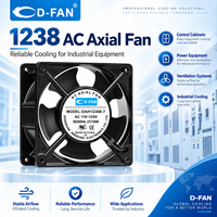 Fabricants de ventilateurs de ventilation industriels 120 mm 12038 220v Ventilateur axial de refroidissement AC