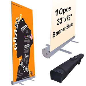 Hot bán tùy chỉnh cuộn lên biểu ngữ đứng giá rẻ cho xúc tiến hiển thị có thể thu vào cuộn lên biểu ngữ đứng - Product Image 5