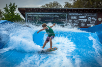 Équipement de surf le plus populaire en acier inoxydable simulateurs de vagues de surf machine de surf à vendre