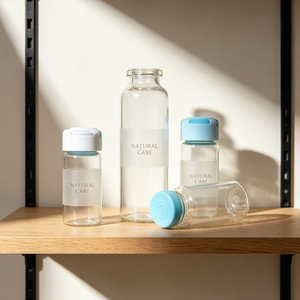3ml 5ml 7ml 10ml 15ml 20ml 30mlHigh Borosilicate glass vial <b>Bottle</b> With colorful Plastic lid And <b>Stopper</b> For freeze dried powder - Product Image 3