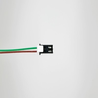 كابل توصيل كهربائي JST SM بطول 15 سم، موصل ذكر وأنثى بـ 2 دبوس، غلاف PVC، موصل نحاسي مطلي بالقصدير، كابل توصيل مجدول