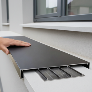 Moldura Decorativa para Muebles, Revestimiento de Pared, Aluminio Duradero, Impermeable, Resistente a la Lluvia, Moderno, para Cercas, Hoteles, Villas, Apartamentos y Exteriores - Product Image 1