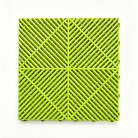 Dalles de sol de garage modernes en PP, antidérapantes, à emboîtement, durables, imperméables, pour l'intérieur, la maison, le garage, l'atelier