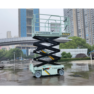 Ce Gecertificeerd Hoogwerker Mobiele Hydraulische Elektrische Schaarheftafel Met Rollen - Product Image 1