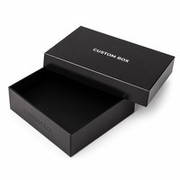 Scatola Regalo in Carta Personalizzata con Logo, Design Semplice, Scatola di Lusso con Coperchio e Base, Fornitore all'Ingrosso OEM ODM