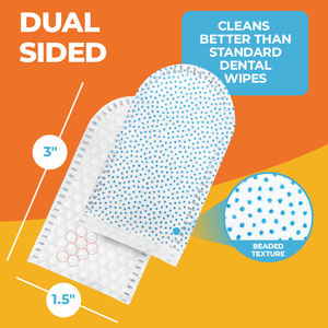 Toallitas para Dientes de Perros y Gatos, Ecológicas, No Tejidas, Duraderas, para el Cuidado Bucal de Mascotas, Toallitas de Limpieza Dental para Perros, Gatos y Animales Pequeños - Product Image 6