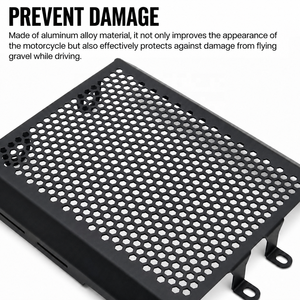 Griglia Protettiva per Radiatore Moto, Copertura a Nido d'Ape in Alluminio CNC per <span class=keywords><strong>Royal</strong></span> <span class=keywords><strong>Enfield</strong></span> Bear650 Bear 650 2025 2026 - Product Image 5