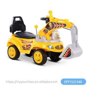 רכב צעצוע EPT מחפר הזזה עם אורות ומוזיקה - צעצוע רכב הנדסי לילדים 2026 - Product Image 2