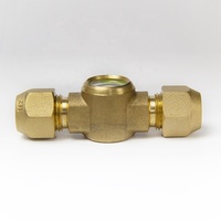 Vitre de niveau de liquide de climatisation HVAC avec indicateur d'humidité, structure séparée, ODF/SAE