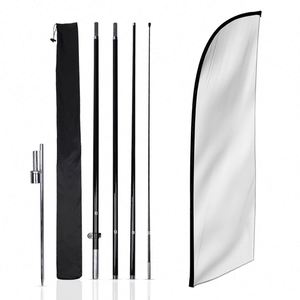 Custom Digital Printed Flying Feather Pennant Banners for Outdoor & Agriculture Use Beach <b>Flags</b> - Product Image 6