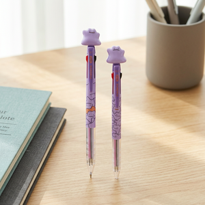 Pokemoned Ditto 3 Color 0.7mm <b>Ballpoint</b> <b>Pen</b> 30 PCS Korean Kids Stationery Cute Character Anime Bulk Distributor Wholesale - Product Image 2