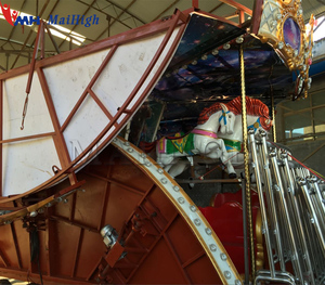 Bambini Smontabile <span class=keywords><strong>Carousel</strong></span> Merry-Go-Round con Rimorchio Elettrico Portatile - Product Image 3