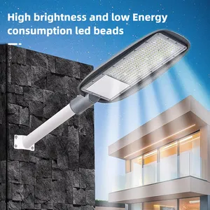 High Brightness Ultra-Thin Aluminum Housing Ip65 Smd 50w 100w 150w 200w Outdoor Led Street Light