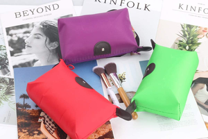 <span class=keywords><strong>Bolsa</strong></span> organizadora <span class=keywords><strong>de</strong></span> cosméticos pequeña <span class=keywords><strong>para</strong></span> mujer y niña, <span class=keywords><strong>bolsa</strong></span> <span class=keywords><strong>de</strong></span> maquillaje plana con cremallera portátil <span class=keywords><strong>de</strong></span> viaje impermeable - Product Image 2