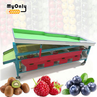Mijn automatische fruit- en groentesorteermachine, kersen-, sinaasappel- en appel-sorteer-, reinigings- en sorteermachine