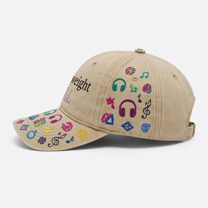 Gorra de Béisbol Deportiva Unisex de 6 Paneles, Ajustable, de Sarga de Algodón, con Impresión Digital por Transferencia de Calor y Logotipo Personalizado T&L, a Todo Color, al por Mayor - Product Image 4