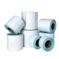 Stiker Thermal Custom 58x40mm, Label Pengiriman & Label Harga Tahan Air, Cocok untuk Printer Thermal