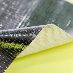 Anti Thermal Radiation Fire Resistant Aluminum Foil Woven Fabric Aluminum Kevlars Fabric Customized Formed Carbon Fiber Fabric