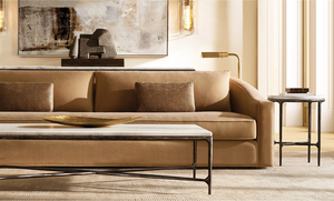 Italian Modern Style Hand Hammer Metal Legs High End <b>Marble</b> <b>Top</b> Coffee <b>Table</b> for the Living Room - Product Image 6