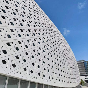 Hengjian tùy chỉnh nội thất bên ngoài nhôm đục tường Ốp trang trí kim loại chạm khắc tấm - Product Image 4