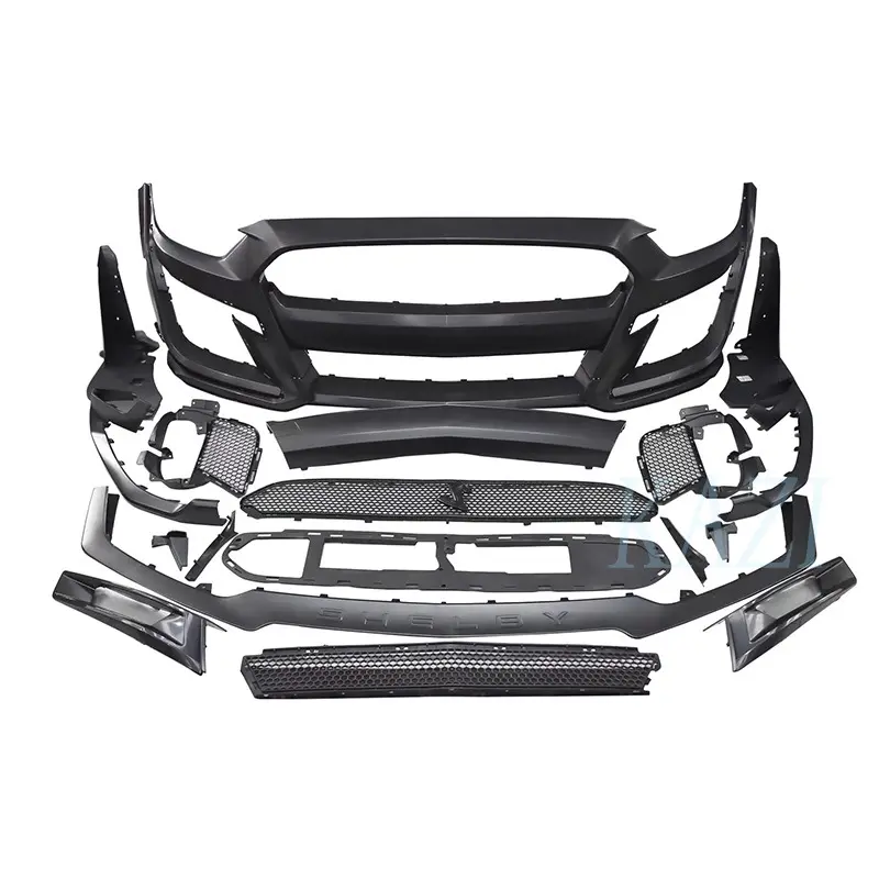 Suitable for Ford Mustang Shelby GT500 Front Bumper Body Kit Upgrade Body Set Cobra logo