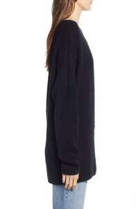 Suéter de invierno largo de viscosa bohemio personalizado para mujer, ropa informal de talla grande para mujer, Apliques de encaje con botones técnicos - Product Image 5