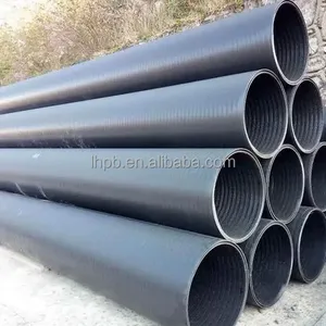 Tubería Corrugada de HDPE de Alta Presión y Durabilidad SN4 con Fusión a Tope para Proyectos de Drenaje de Aguas Residuales de Vertederos - Product Image 2