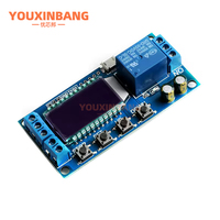 Module de relais temporisé XY-LJ02 5V 12V 24V, temporisation de l'arrêt, minuterie de cycle, 0,01s à 9999min avec écran LCD