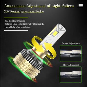 ไฟหน้า LED สำหรับ SENTRA virtus H4 12V 400W 2021 <span class=keywords><strong>MG</strong></span> <span class=keywords><strong>ZS</strong></span> KUN25 HILUX <span class=keywords><strong>2019</strong></span>รุ่นเฉพาะที่อยู่อาศัย - Product Image 2