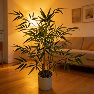 Planta artificial de bambú en maceta, bonsái artificial de bambú, bambú - Product Image 4