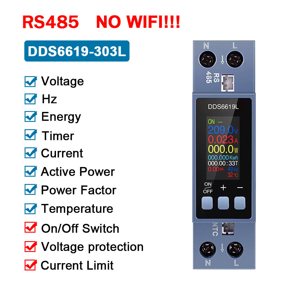 NO WiFi with RS485