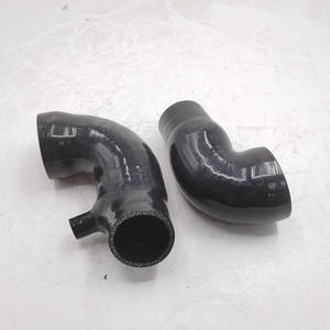 طقم خرطوم أنبوب سحب الهواء من السيليكون لسيارات نيسان إنفينيتي Q50 Q60 موديل 2016+ بمحرك VR30 سعة <span class=keywords><strong>3</strong></span>.0 لتر تيربو - Product Image 6