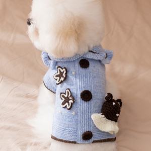 <span class=keywords><strong>Pull</strong></span> pour animaux de compagnie <span class=keywords><strong>en</strong></span> <span class=keywords><strong>velours</strong></span> Ali, personnalisé, simple, luxueux, fin, chaud et mignon, pour chiens et chats, automne, hiver, printemps - Product Image 1