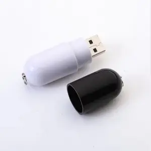 64GB 128GB Usb Flash Drives Cheap Plastic Flash Disk Usb Flash Drive Pills