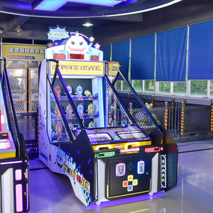 เครื่องเกมอาร์เคดหยอดเหรียญขนาดใหญ่ ฮันเกอร์ชาร์ค เครื่องเกมโยนลูกแบบอินเทอร์แอคทีฟสำหรับเด็กที่ปรับแต่งได้ - Product Image 3