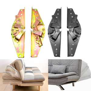 مفصلات أثاث حديثة قابلة للتعديل من الفولاذ متينة للأريكة والسرير، آلية طي بزاوية 3 أوضاع مع مسند ظهر قابل للرفع - Product Image 2