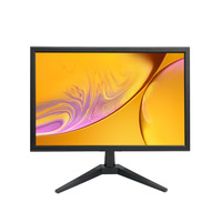 Monitor LED LCD de Escritorio Negro Reacondicionado de 15/17/19/22/24/27 Pulgadas para Negocios, Estudio y Oficina