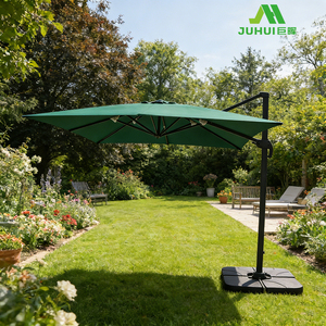 Sombrilla de Aluminio Redonda y Cuadrada de Lujo, Sombrilla Colgante para Exteriores, Sombrilla de <span class=keywords><strong>Patio</strong></span> Tipo <span class=keywords><strong>Cantilever</strong></span> - Product Image 1