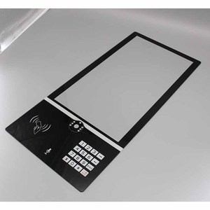 Tùy chỉnh màn hình thông minh và <span class=keywords><strong>LCD</strong></span> trang trí Tempered Crystal Touch Glass Panels Hiển thị màn hình cảm ứng Glass Bảng điều chỉnh cho pad - Product Image 2