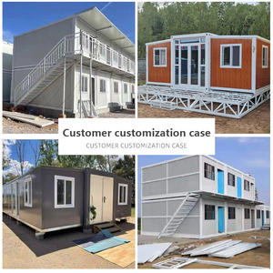 Casa Contenedor Plegable de 20 pies con Paneles Sándwich Transpirables, Expandible, Modular, Moderna, para Dormitorio, Sala de Estar Exterior y Entrada - Product Image 5