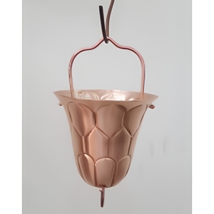 Handcrafted Copper Honeycomb Rain Chain Decorative <b>Gutter</b> Downspout Chain Outdoor Garden Rainwater Garden Supplies Hanging Decor - Product Image 1