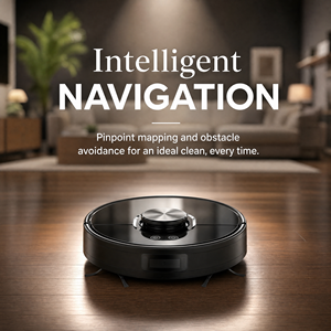 Self-Emptying LDS <b>Robot</b> <b>Vacuum</b> Cleaner with App Control, Smart Navigation for Carpets & Hard Floors - Product Image 4
