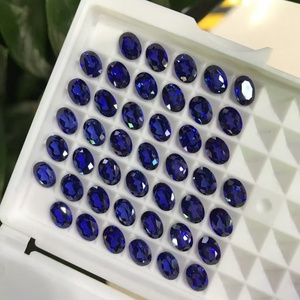 Pierre précieuse de laboratoire de haute qualité 2ct 3ct 5ct, couleur changeante, jaune, vert, bleu, rose, type Paraiba, pour la fabrication de bijoux - Product Image 4