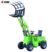 Neuer Mini-Radlader für Landwirtschaft und Garten Kleiner Baumaschinenlader Made in China 2 Jahre Garantie Frontlader-Typ mit Motor