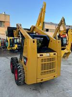 Gebrauchter Radlader Skid Steer Loader 246D Gebrauchter Cat246D 262D 277D Mini-Lader Gebraucht zum Verkauf in Shanghai