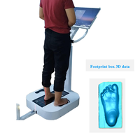 Analyseur de pieds 3D automatique par laser pour la production de semelles orthopédiques sur mesure, outils de mesure et d'étalonnage pour les magasins de chaussures