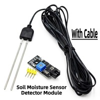 Soil Moisture Module with Corrosion-Resistant Probe for Humidity and Water Content Detection
