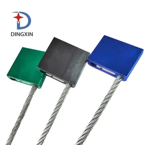 Guarnizioni per cavi con serratura in metallo impermeabile da 1.8mm tirare le guarnizioni per cavi di sicurezza in acciaio tite con ISO17712